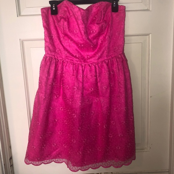 GORGEOUS pink Lilly Pulitzer dress - Picture 1 of 6